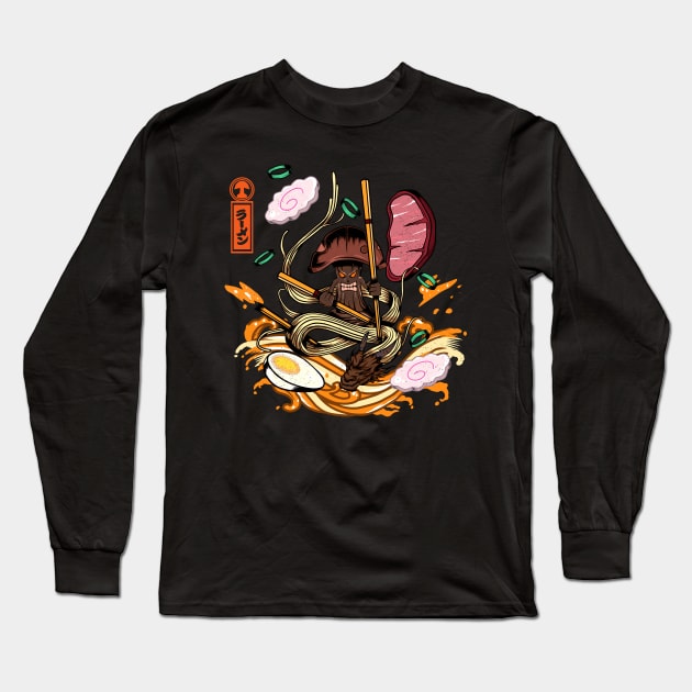 Dragon Ramen Long Sleeve T-Shirt by pilipsjanuariusDesign